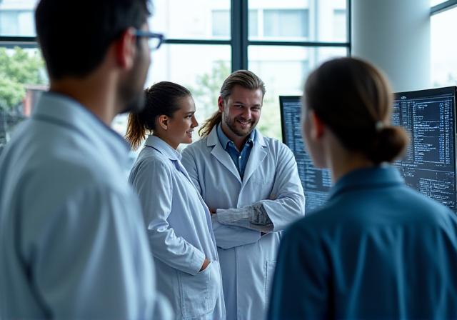 日本の学術機関との研究風景